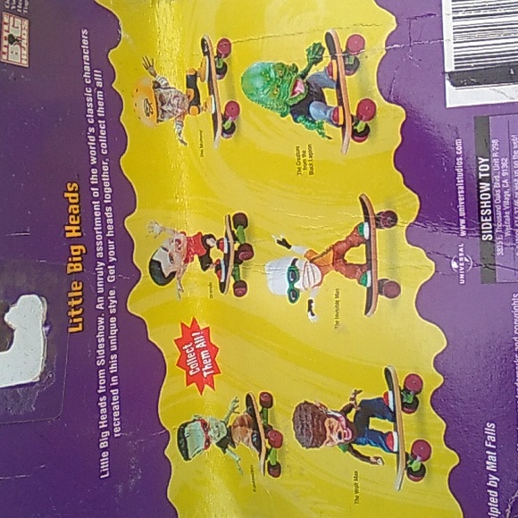 π¬ Universal Studios The MUMMY Monster Shredders Little Big Heads vintage - Picture 1 of 13